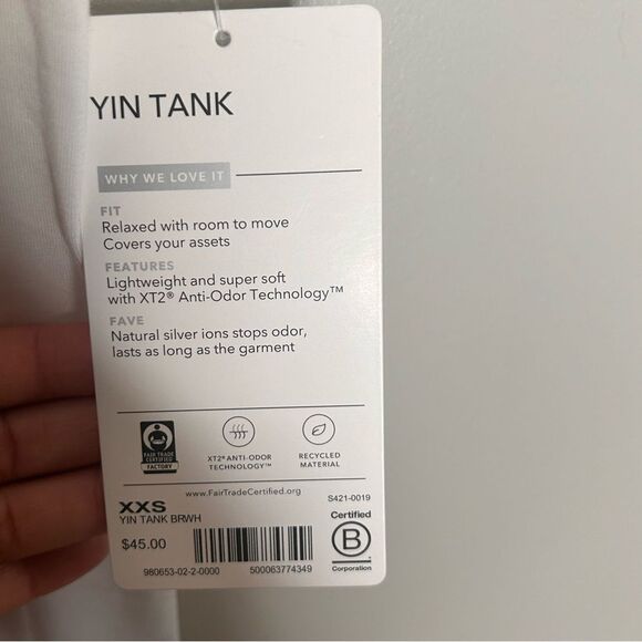 Athleta Yin Tank NWT - Picture 6 of 6